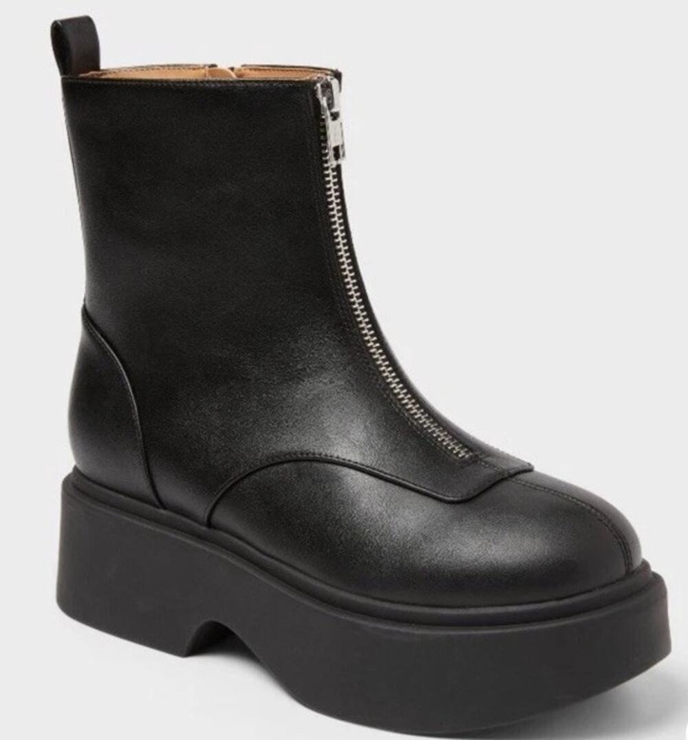 Honor Ankle Combat Boots with Memory Foam Insole - Wild Fable Women's 8.5
